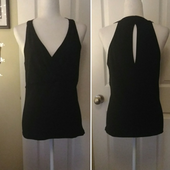 White House Black Market Tops - WHITE HOUSE BLACK MARKET key-hole back shell